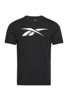 Gs Vector Tee Tops T-shirts Short-sleeved Black Reebok Performance