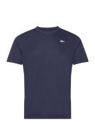 Ss Tech Tee Sport T-shirts Short-sleeved Navy Reebok Performance