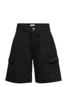 Rees Cargo Shorts Bottoms Shorts Black Grunt