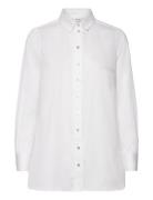 Nuhelen Shirt - Noos Tops Shirts Long-sleeved White Nümph