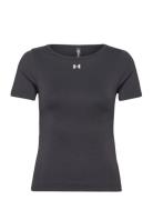 Ua Train Seamless Ss Sport T-shirts & Tops Short-sleeved Black Under A...