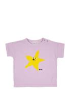 Starfish T-Shirt Tops T-shirts Short-sleeved Purple Bobo Choses