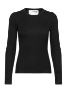 Slfdianna Ls O-Neck Top Tops T-shirts & Tops Long-sleeved Black Select...