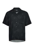 New Order Vinyl Shirt Tops Shirts Short-sleeved Black NEUW