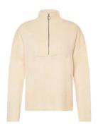 Fleta-M Tops Knitwear Jumpers Cream MbyM