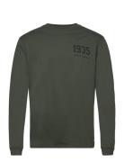 Ls Tee 1935 Gots Tops T-shirts Long-sleeved Green Resteröds