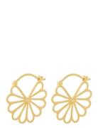 Bellis Earrings Accessories Jewellery Earrings Hoops Gold Pernille Cor...