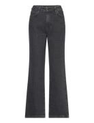 Ivy-Mia Jeans Wash Vintage Black Bottoms Jeans Straight-regular Black ...