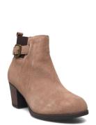 Womens Taxi Shoes Boots Ankle Boots Ankle Boots With Heel Beige Skeche...