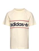 Tee Sport T-shirts Short-sleeved Beige Adidas Originals