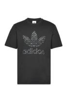 Mono Tee Sport T-shirts Short-sleeved Black Adidas Originals