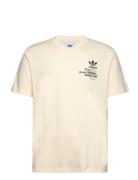 Bt Tee Ss 2 Sport T-shirts Short-sleeved Beige Adidas Originals