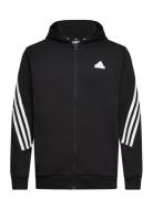 M Fi 3S Fz Sport Sweat-shirts & Hoodies Hoodies Black Adidas Sportswea...