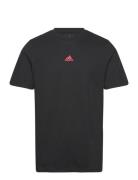 M Ss Tiro T 2 Sport T-shirts Short-sleeved Black Adidas Sportswear