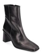 West Wit Black Shoes Boots Ankle Boots Ankle Boots With Heel Black ALO...