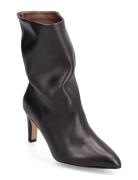 Vully 75 Stiletto Shoes Boots Ankle Boots Ankle Boots With Heel Black ...