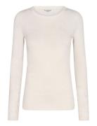 Bs Aurelie Regular Fit T-Shirt Tops T-shirts & Tops Long-sleeved White...