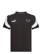 Bmw Mms Mt7+ Tee Sport T-shirts Short-sleeved Black PUMA Motorsport
