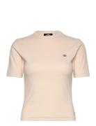 Marysville Ss Tee Tops T-shirts & Tops Short-sleeved Cream Dickies