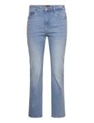 Carsally Hw Sk Flared Dnm Bj759 Noos Bottoms Jeans Straight-regular Bl...