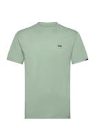 Mn Left Chest Logo Tee Sport T-shirts Short-sleeved Green VANS