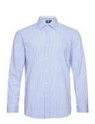 P-Hank-Kent-C1-222 Tops Shirts Business Blue BOSS