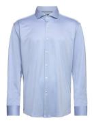 P-Hank-Spread-C1-222 Tops Shirts Business Blue BOSS