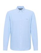 Style Casper Oxford Core Tops Shirts Casual Blue MUSTANG