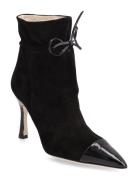Amanda Shoes Boots Ankle Boots Ankle Boots With Heel Black Custommade
