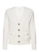 Jacket Knit Tops Knitwear Cardigans White Gerry Weber Edition