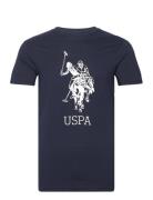 Uspa T-Shirt Frederik Men Tops T-shirts Short-sleeved Blue U.S. Polo A...