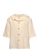 Nmfdallas 1/2 Loose Shirt Lil Tops Blouses & Tunics Cream Lil'Atelier