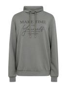 Sc-Banu Tops Sweat-shirts & Hoodies Sweat-shirts Grey Soyaconcept