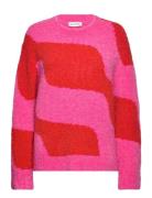 Intuitio Taifuuni Tops Knitwear Jumpers Pink Marimekko