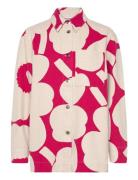 Kulmat Unikko Tops Shirts Long-sleeved Pink Marimekko