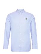 Sebastian Oxford Shirt Tops Shirts Casual Blue Tonsure