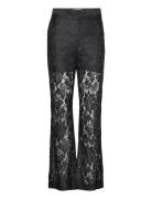 Toby - Delicate Lace Bottoms Trousers Flared Black Day Birger Et Mikke...
