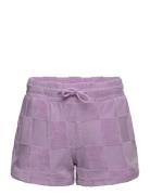 Tnjane Terry Shorts Bottoms Shorts Purple The New