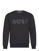 Soleri 01 Tops Sweat-shirts & Hoodies Sweat-shirts Black BOSS