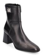 Gaiazipbootie70E-N Shoes Boots Ankle Boots Ankle Boots With Heel Black...