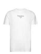 Tjm Slim Tj 85 Entry Tee Ext Tops T-shirts Short-sleeved White Tommy J...