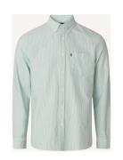 Casual Striped Oxford B.d Shirt Tops Shirts Casual Green Lexington Clo...