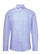 Bs Young Slim Fit Shirt Tops Shirts Business Blue Bruun & Stengade