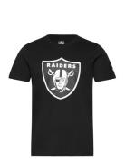 Las Vegas Raiders Primary Logo Graphic T-Shirt Tops T-shirts Short-sle...