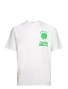 Nb Just Got Lucky T Shirt White Designers T-shirts Short-sleeved White...