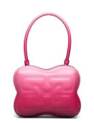 Butterfly Bags Top Handle Bags Pink Ganni