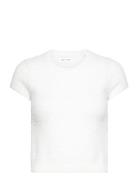 Saromy Ss Sweater 15211 Tops T-shirts & Tops Short-sleeved White Samsø...