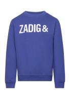 Sweatshirt Tops Sweat-shirts & Hoodies Sweat-shirts Blue Zadig & Volta...