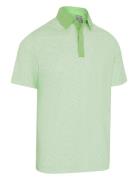 Trademark All Over Chev Polo Tops Polos Short-sleeved Green Callaway