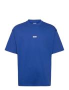 Nalono Tops T-shirts Short-sleeved Blue HUGO BLUE
